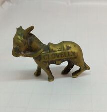 Clovelly Solid Brass Donkey