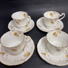 SET OF 4 ART DECO ROYAL