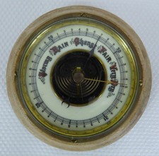 Vintage Aneroid Barometer 15cm