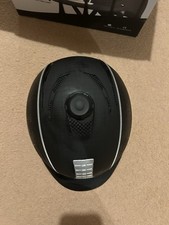 Horizon Equestrian Riding Helmet Size S 50-54 CM Black - Original Box