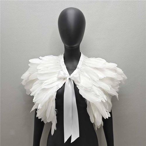 Feather shawl lightweight - feather,