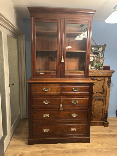 Superb antique mahogany - a,