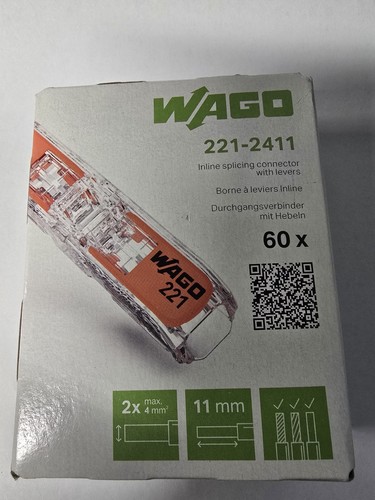 Wago 221 2411 inline splicing - wago,