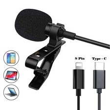 Lavalier Clip-on Lapel Mic