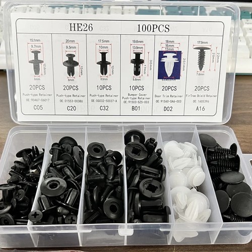 100x car body - body, fastener