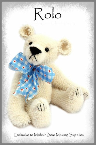 Ooak mohair teddy bear - bear, sewing