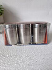 Set Of 3 Vintage Stainless