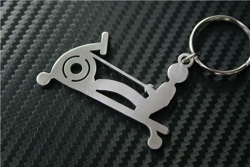 Rowing machine keyring - rowing,
