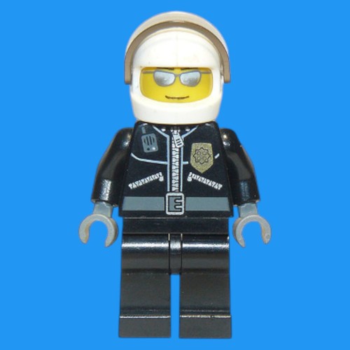 Police city leather jacket - city,