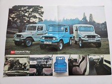 DAIHATSU F20 F50 F25 F55 SALES BROCHURE 1980 1981