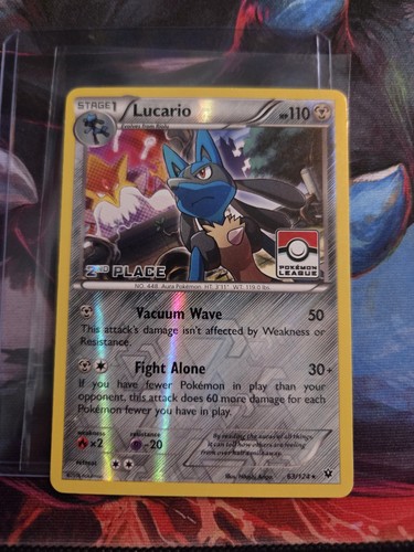 Pokemon tcg card lucario - pokemon,