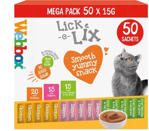 Webbox lick lix - lick-e-lix, treats