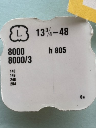 Landeron cal 8000 - landeron,