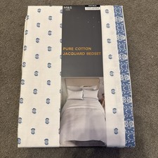 M&S pure cotton Jacquard