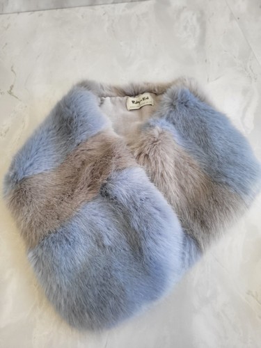 Ruby faux fur grey - &,