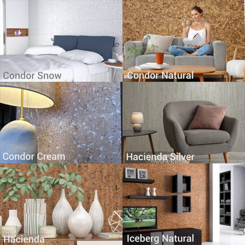 Cork wall decorative panels - wall,