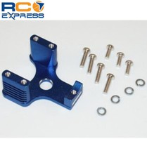 GPM Racing Tamiya Tnx Terra Crusher Blue Aluminum Engine Mount Heat Sink TEC080
