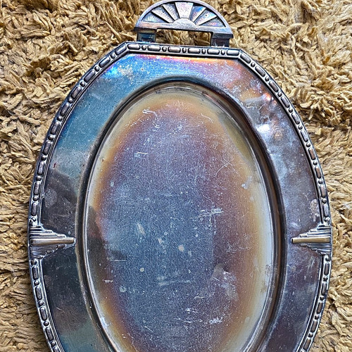 Art deco oval - art,