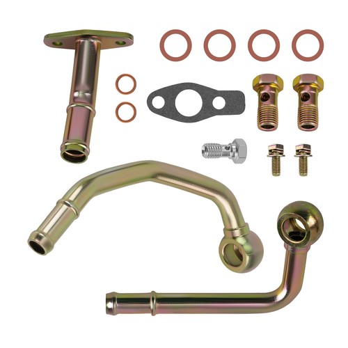 Turbo oil return line for - turbo,