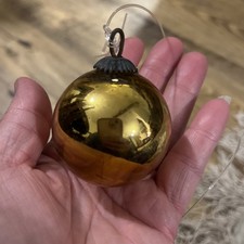 Antique Gold Mirror Glass