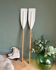 Vintage Wooden Oars