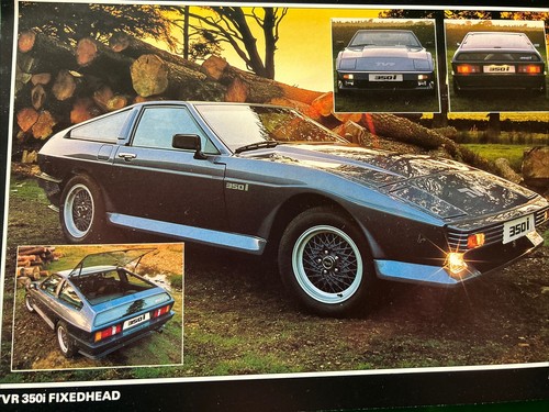 The tvr 350i fixedhead car - the,