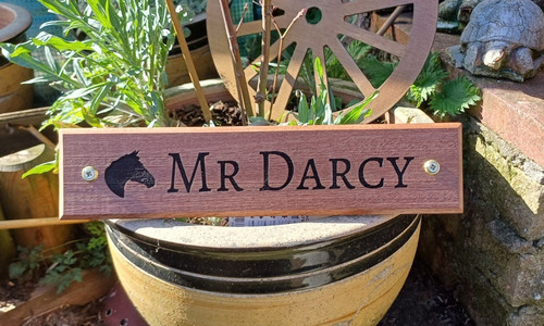 Personalised wooden horse - ,