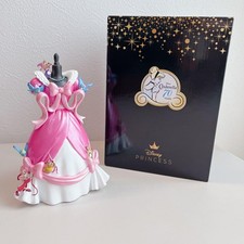 Disney Store Story Collection Cinderella 70th Pink Dress Figure With Box Used