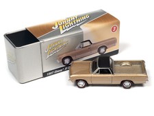 JOHNNY LIGHTNING 1/64 1967 CHEVY EL CAMINO GRANDAD GOLD TIN JLCT009