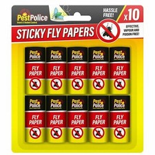10 Fly Insect Catcher Paper
