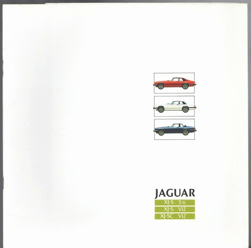 Jaguar xjs sc 1987 - xjs, &