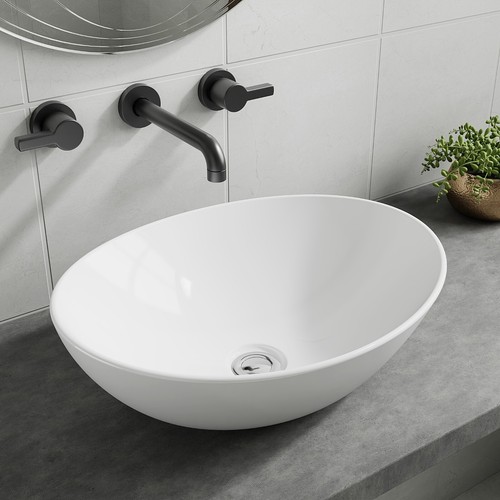 Modern bathroom white ceramic - bathroom,