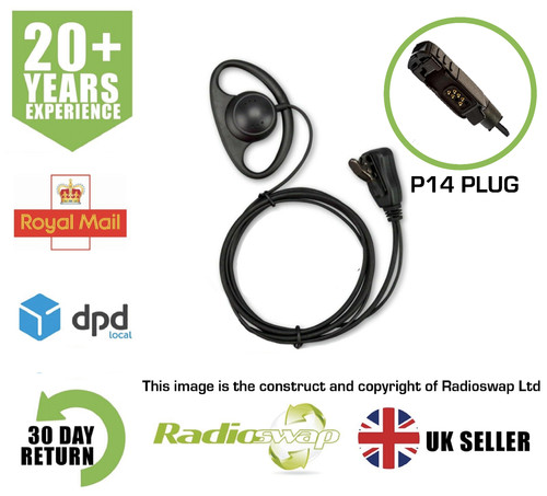 Shape earpiece with - d-shape,