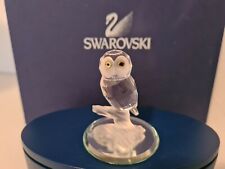 SWAROVSKI CRYSTAL 'UP IN THE TREES' OWL UNBOXED PLEASE READ DESCRIPTION