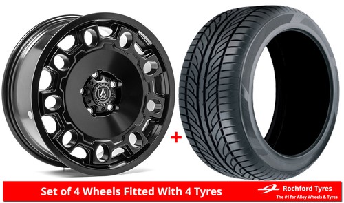 Alloy wheels tyres - &, 18"
