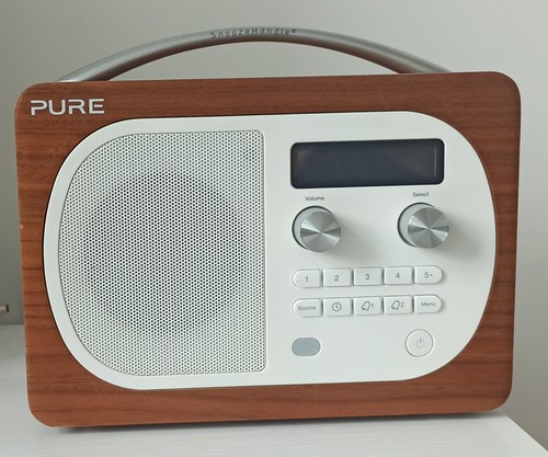 Pure evoke dab radio wooden - pure,