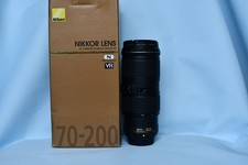 Nikon AF-S 70-200mm f/4G ED VR Zoom Camera Lens - Boxed