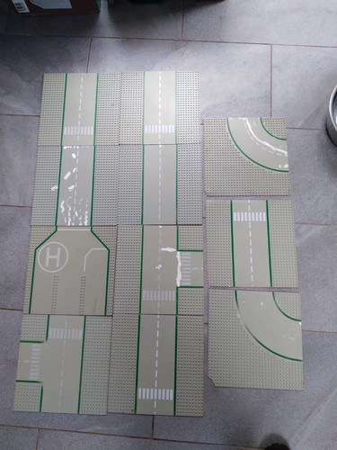 Vintage lego city base plates - vintage,