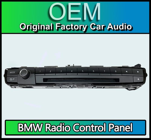 Bmw series radio buttons - radio,