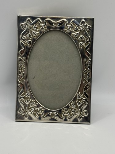 Silver plated floral photo - floral,