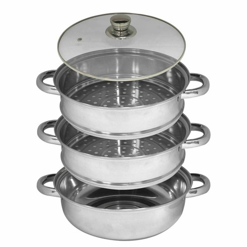 Tier stainless steel steamer - 3,