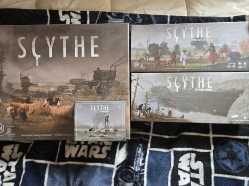 Scythe board game bundle base - board,