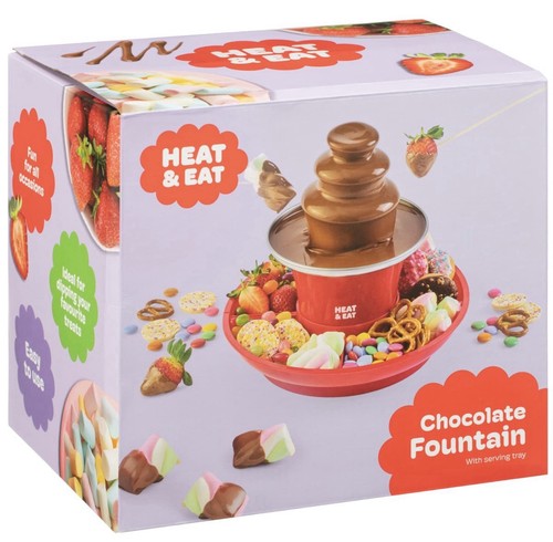 Heat eat chocolate - chocolate, fountain
