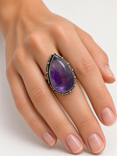 Vintage style amethyst - vintage,