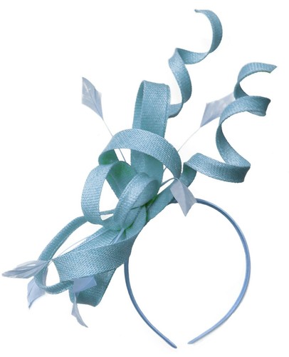 Large swirl loop - large, sinamay