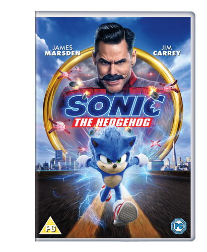 Sonic the hedgehog dvd - sonic, (2020)