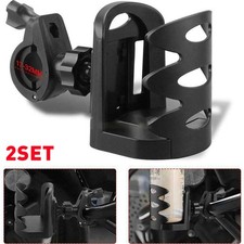2× Motorcycle Bike Handlebar Drink Cup Holder Beverage Water Bottle For Yamaha