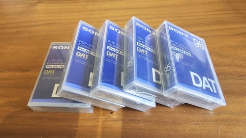 Five sony dat tapes - sony,