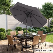 3m Garden Parasol with Tilt