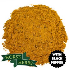 Horse Herbs Turmeric PLUS 1kg-20kg, Supplement for Horses, Black Pepper, Linseed